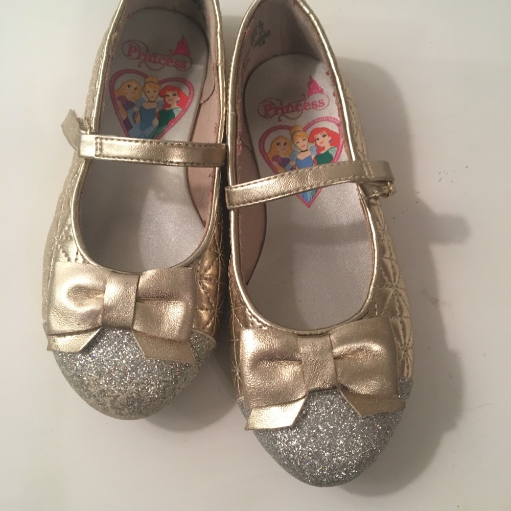Princess Metallic Gold with Silver Sparkles